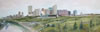 Richard Dixon Original Painting: Cityscape